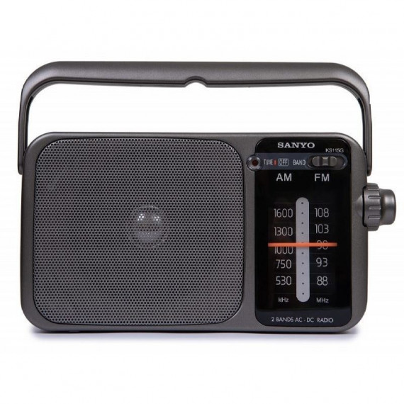 Sanyo Radio portátil a pilas y a red KS115G