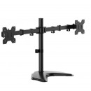 AISENS Soporte Mesa Peana Gira Incli Monitor (3 Piv 2 Brazos) 17-32
