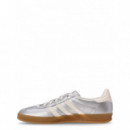 ADIDAS ORIGINALS - Gazelle Indoor - Silvmt Cwhite Cblack - JR1206/SILVMT Cwhite Cblack