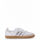 ADIDAS ORIGINALS - Samba Og W - Ftwwht Silvmt Greone - JI2725/FTWWHT Silvmt Greone