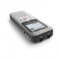 PHILIPS Grabadora de Voz Digital DVT2050 con 2 MICROFONOS,MP3,RADIO Fm, 8GB,CON Auriculares