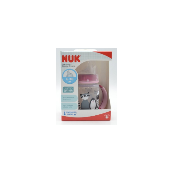 NUK Biberon Fc + Pp Silicona Entrena Baby 1 Unid