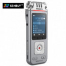 Grabadora de Audio Estéreo PHILIPS DVT4115 con 8GB, MP3 y 3 Micros Hifi