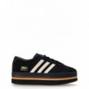 ADIDAS ORIGINALS - Gazelle Stack W - Cblack Crewht GUM3 - JS0239/CBLACK Crewht GUM3