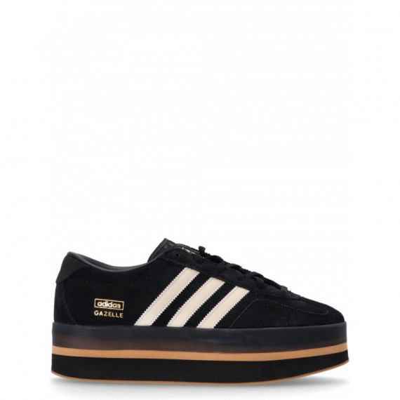 ADIDAS ORIGINALS - Gazelle Stack W - Cblack Crewht GUM3 - JS0239/CBLACK Crewht GUM3