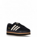 ADIDAS ORIGINALS - Gazelle Stack W - Cblack Crewht GUM3 - JS0239/CBLACK Crewht GUM3