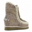 Botas y Botines Inner Wedge Laser Stars&studs  MOU