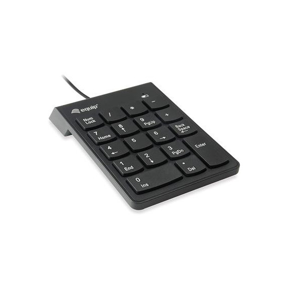 EQUIP Teclado Numerico con Cable USB Negro 245205