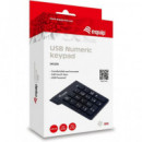 EQUIP Teclado Numerico con Cable USB Negro 245205