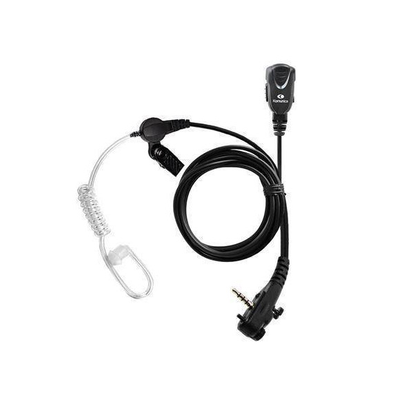 KOMUNICA Micro Auricular PWR-TUB-VX351 Orejera Transparente