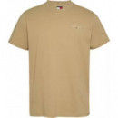 Tjm Slim Linear Chest Ss Tee Ext Relic T  TOMMY JEANS