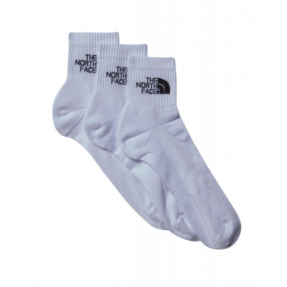 Calcetines 1/4 THE NORTH FACE con Amortiguación Multi Sport White
