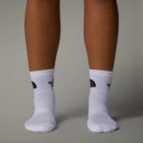 Calcetines 1/4 THE NORTH FACE con Amortiguación Multi Sport White