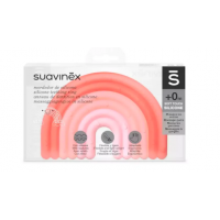SUAVINEX Mordedor Arco Iris Naranja-rosa Etapa 1