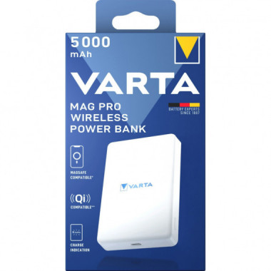 VARTA Mag Pro Wireless Power Bank 5000MAH
