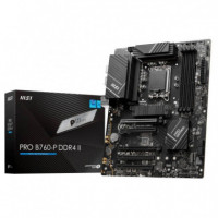 MSI Placa Base Pro B760-P  LGA1700 DDR4 Ii ATX/4XDDR4/4XSATA6