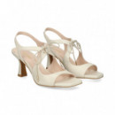 Sandalia Acordonada Piel Hielo  LODI