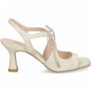 Sandalia Acordonada Piel Hielo  LODI