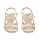 Sandalia Acordonada Piel Hielo  LODI