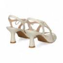 Sandalia Acordonada Piel Hielo  LODI