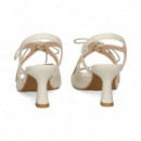 Sandalia Acordonada Piel Hielo  LODI