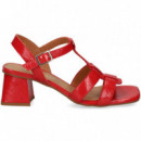 Sandalia Bebe Charol Rojo  LODI