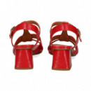 Sandalia Bebe Charol Rojo  LODI