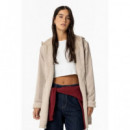 Chaquetas Mujer Chaqueta TIFFOSI Rocky Beige