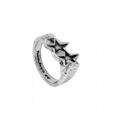Anillo TWOJEYS Tilted Silver