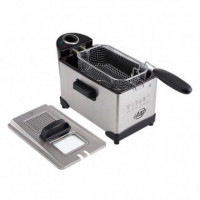 Freidora Inox 3 Litros LARRYHOUSE 2.000W