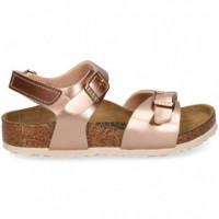 Sandalia 3 Hebillas Cobre  BIRKENSTOCK