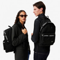 Mochila Tape Noir  LACOSTE