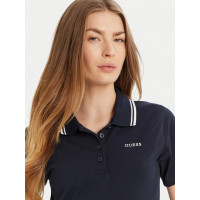 Amaryllis Regular Polo Daring Ocean  GUESS