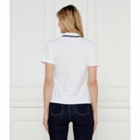 Amaryllis Regular Polo Pure White  GUESS