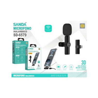 SANDA Microfono Inalambrico Solapa Tipo C SD-6479