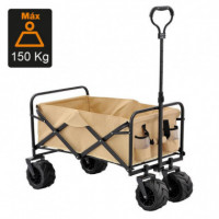 Carro Plegable de Jardin AIRMEC 150 Kgs