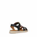 GEOX Sandalias Dandra Negras D55NNE 0BCEW-C9999