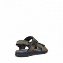 Geox Sandalias Spherica EC5 Grises U55ELB 000EK-C1018