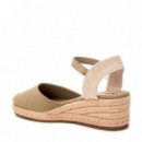 XTI Cuña Khaki 144104-KAKI