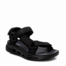 XTI Sandalias Negras 144105-NEGRO