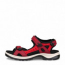 ECCO Sandalias Offroad Rojas 06956356447-BRICK-CHILI Red