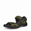 ECCO Sandalias Offroad Verdes 06956461153-ACORN-PEAT
