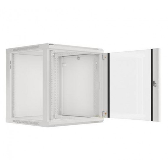 LANBERG Armario Rack 19 12U 600X600X368 Auto Ensamblado 19 hasta 60 Kg Gris