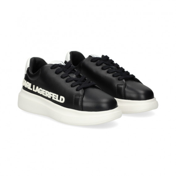 Deportivo Logo Blanco+negro  KARL LAGERFELD KIDS