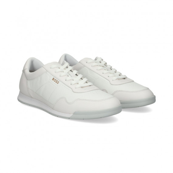 Deportivo Piel+neopreno Blanco  HUGO BOSS