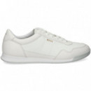 Deportivo Piel+neopreno Blanco  HUGO BOSS