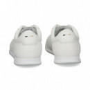 Deportivo Piel+neopreno Blanco  HUGO BOSS