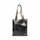 Bolso Shopper Metalizado  LOLA CASADEMUNT