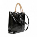 Bolso Shopper Metalizado  LOLA CASADEMUNT