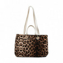 Bolso Shopper Animal Print  LOLA CASADEMUNT